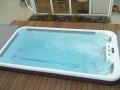 Detailansicht Swimspa mit Wasser